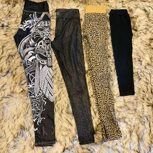 Small- Leggings random Brands $25 for all 4